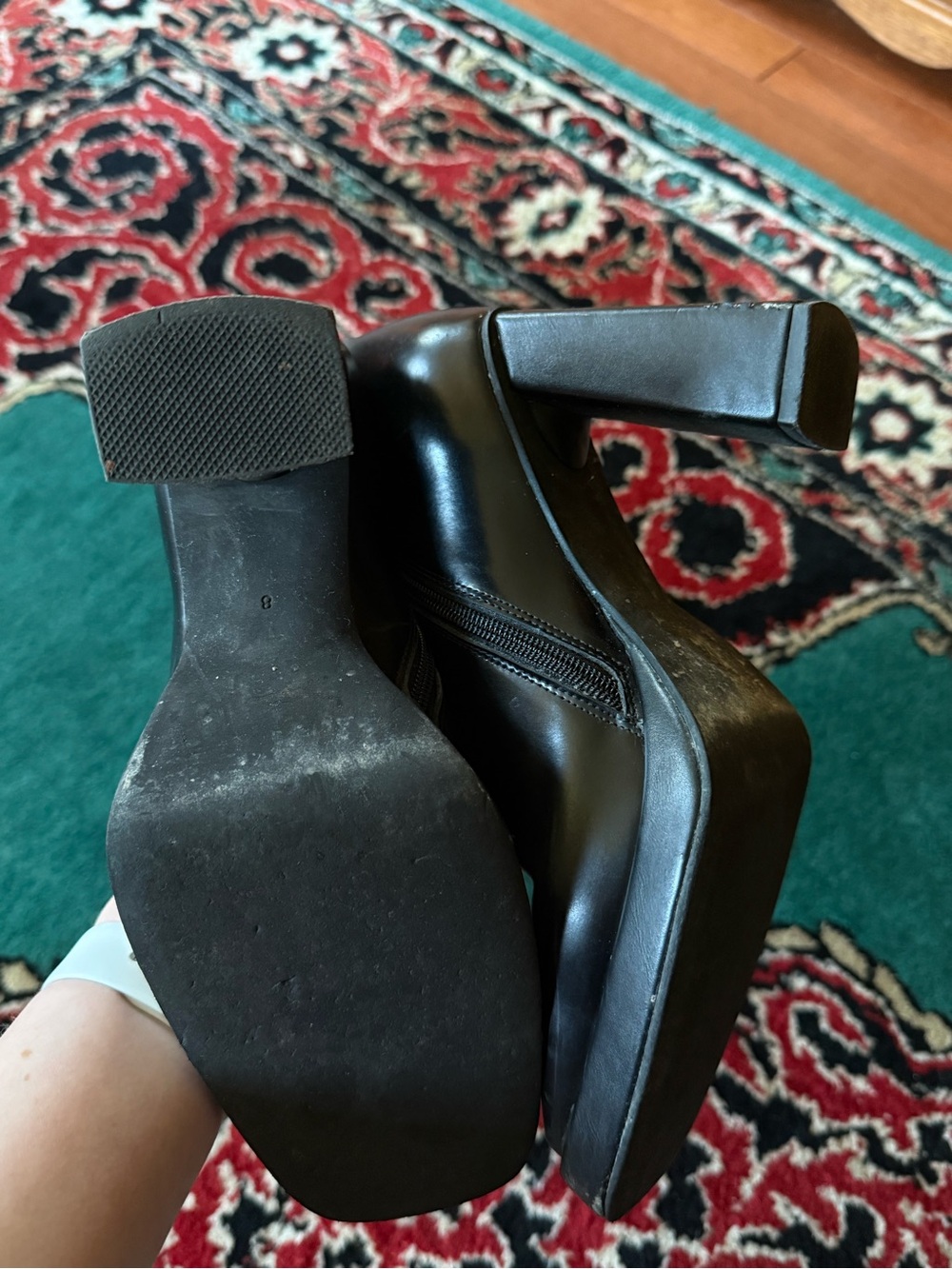 JEFFREY CAMPBELL MAXIMAL BOOTS IN BLACK SIZE 8 (USED/WORN CONDITION) - Picture 12 of 15